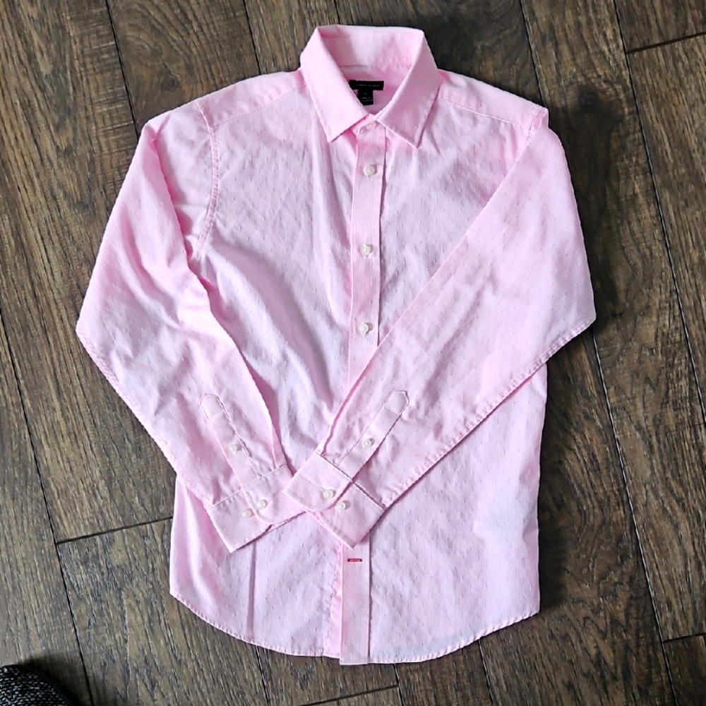 Boys Tommy Hilfiger Dress Shirt 14